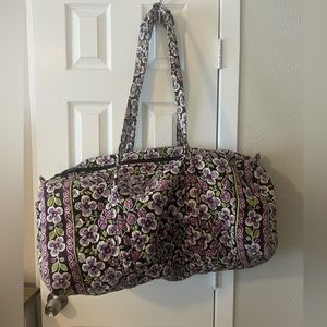 Vera Bradley Large Duffel Bag; good condition